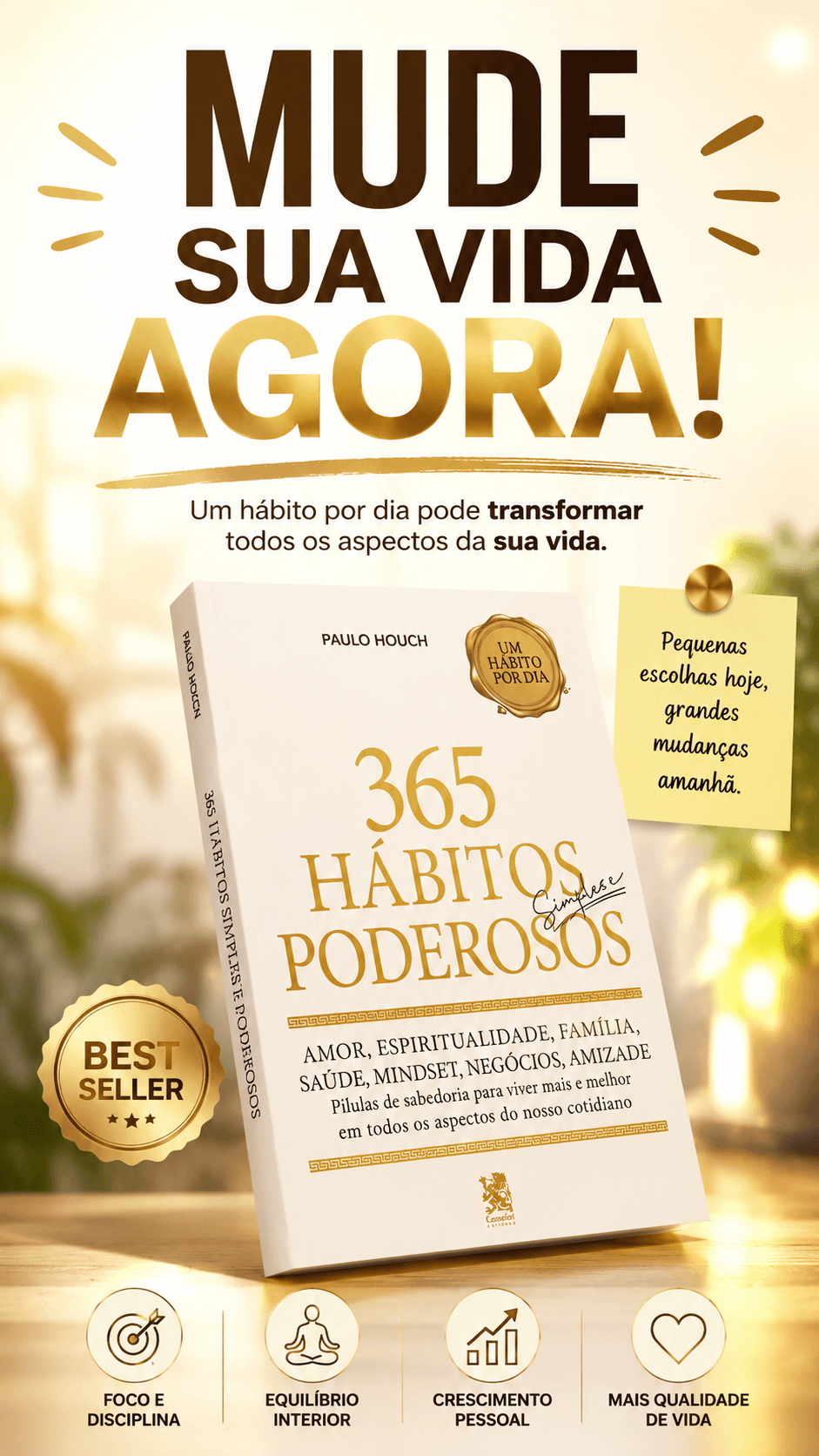 Criativo de anúncio produzido pela Sá